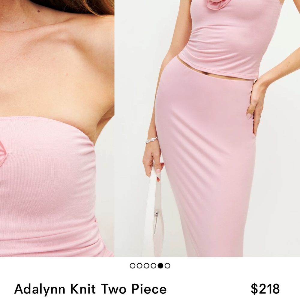 Reformation Adalynn knit 2 piece SET - Picture 6 of 11